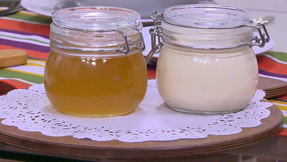 لبن محلي مكثف نباتي