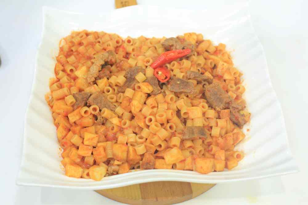 مكرونة مبكبكة