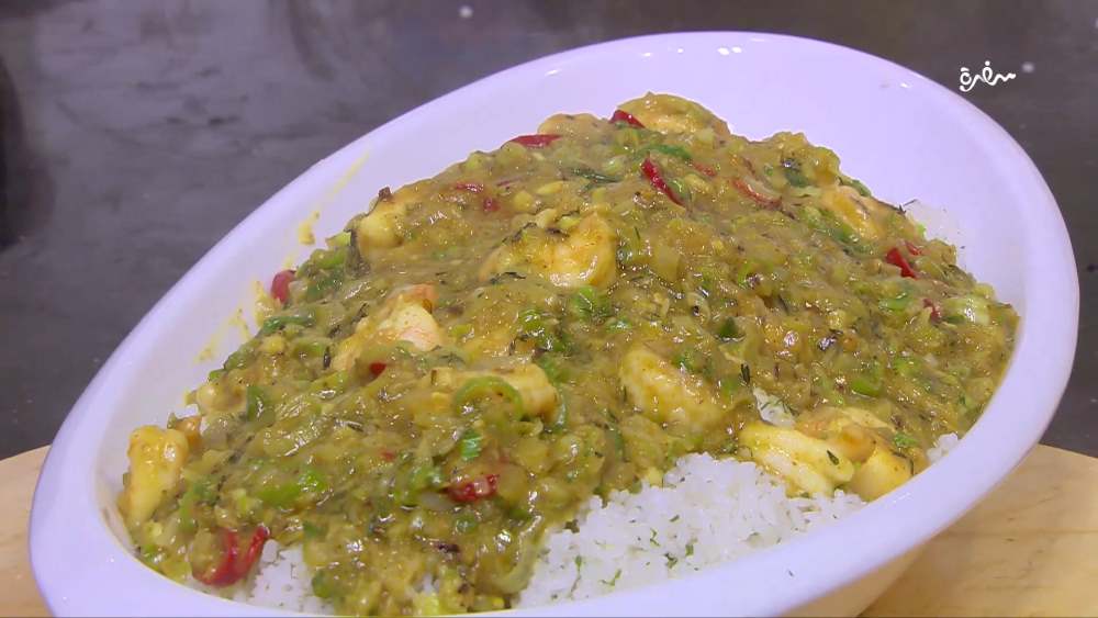 أرز بالجمبري