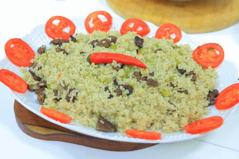 أرز بالكبدة