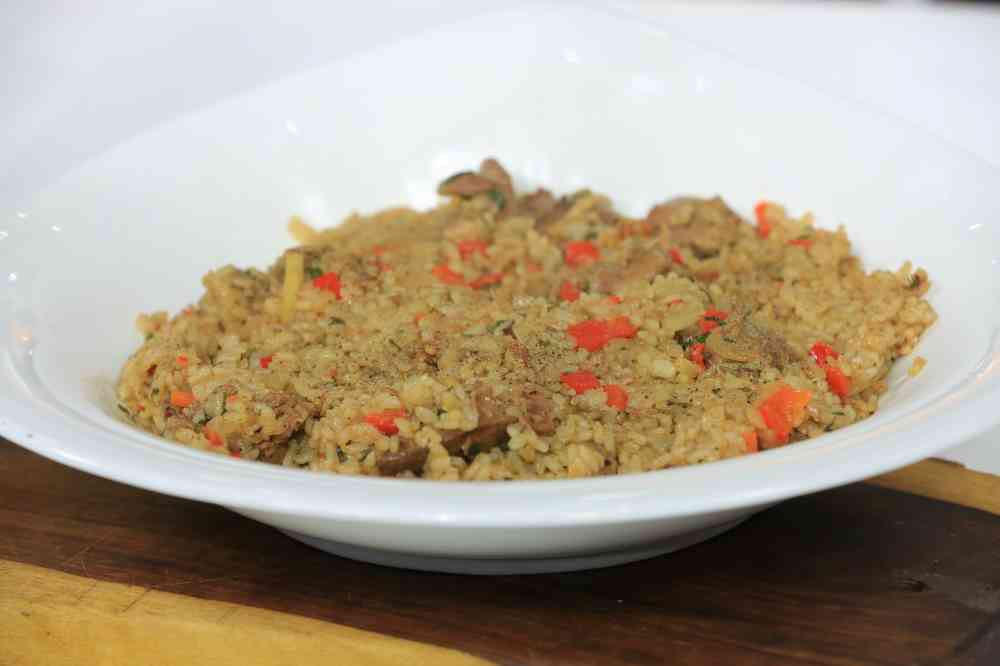 أرز بكبد الدجاج