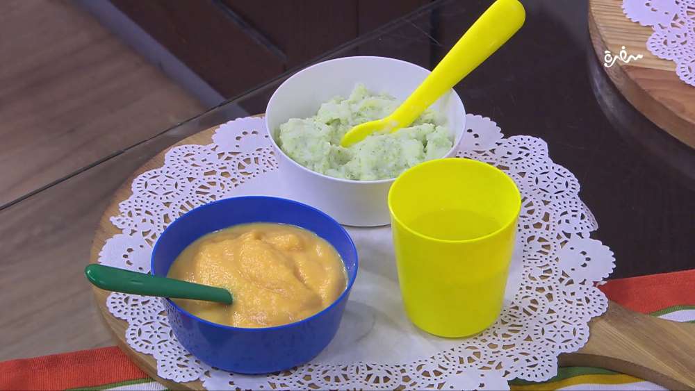 بيورية بطاطس بالبروكلي