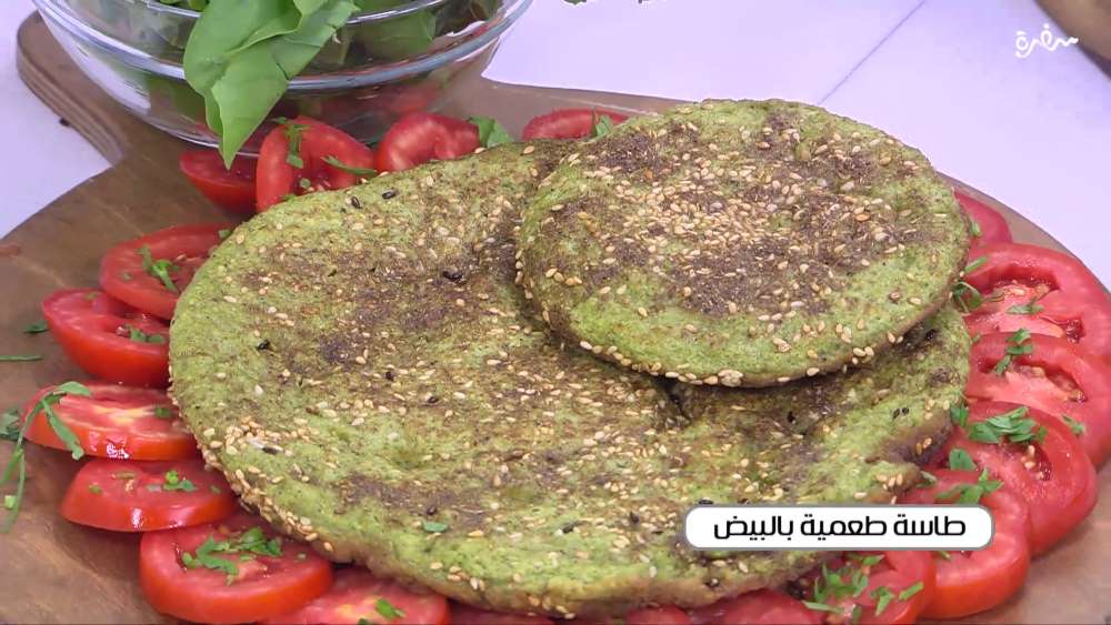 طاسة طعمية بالبيض