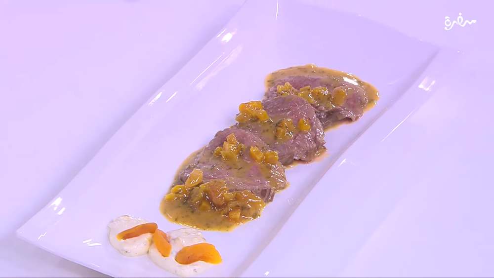 فيليه بصوص كريمة المشمش
