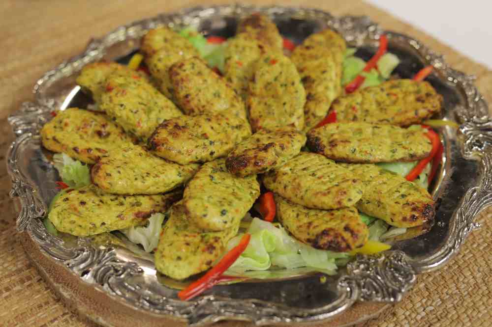 كفتة دجاج في القلاية الهوائية