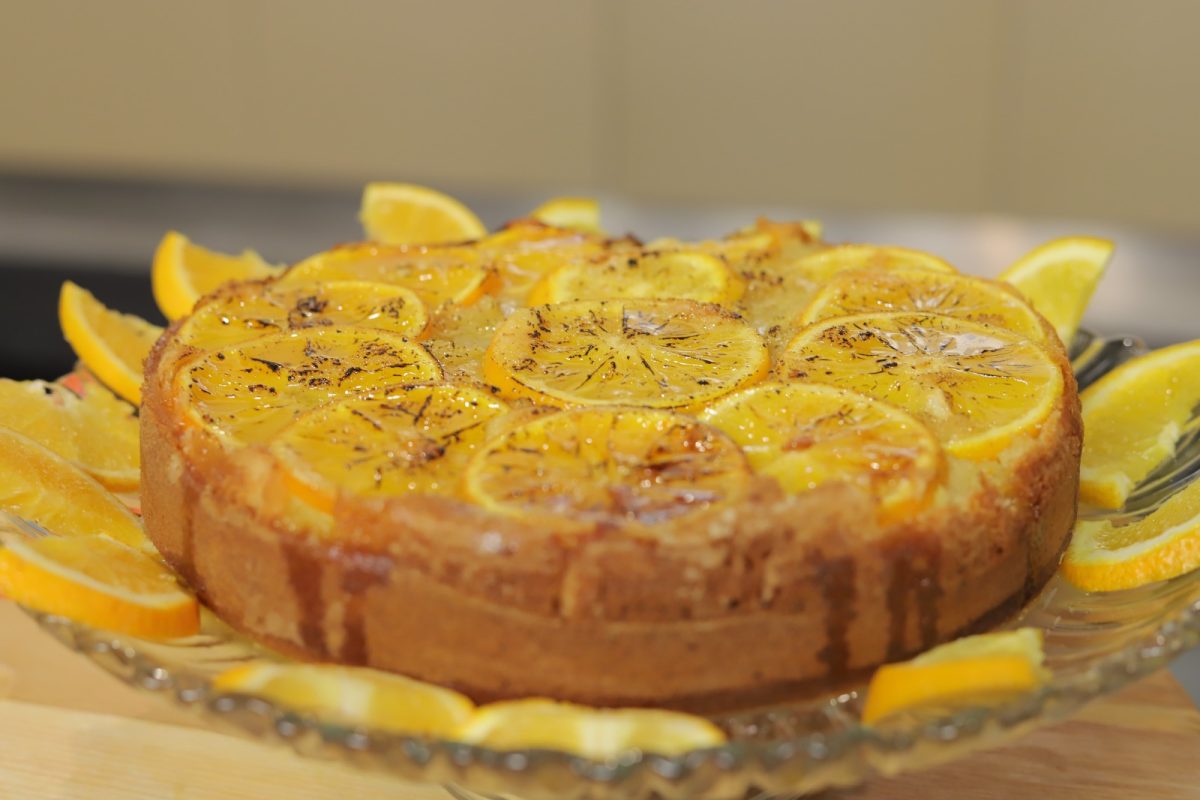 كيك البرتقال