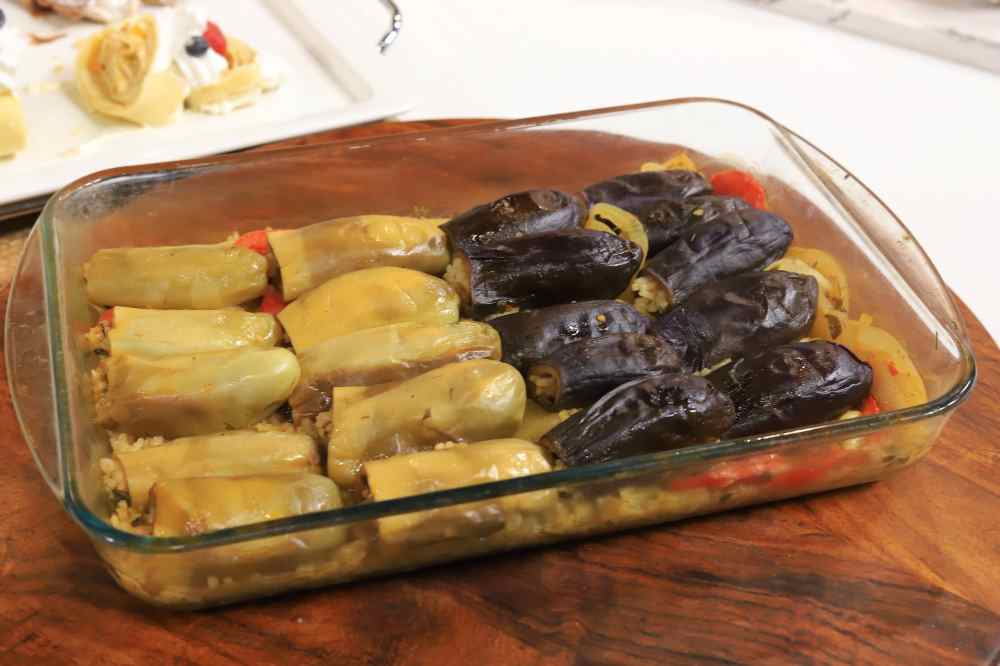 محشي باذنجان في الفرن