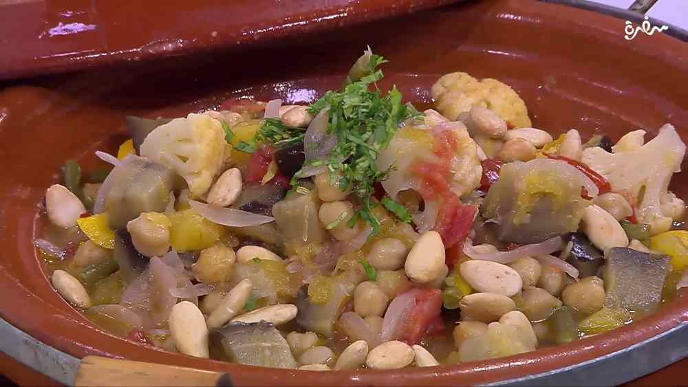 طاجن الخضار المغربي