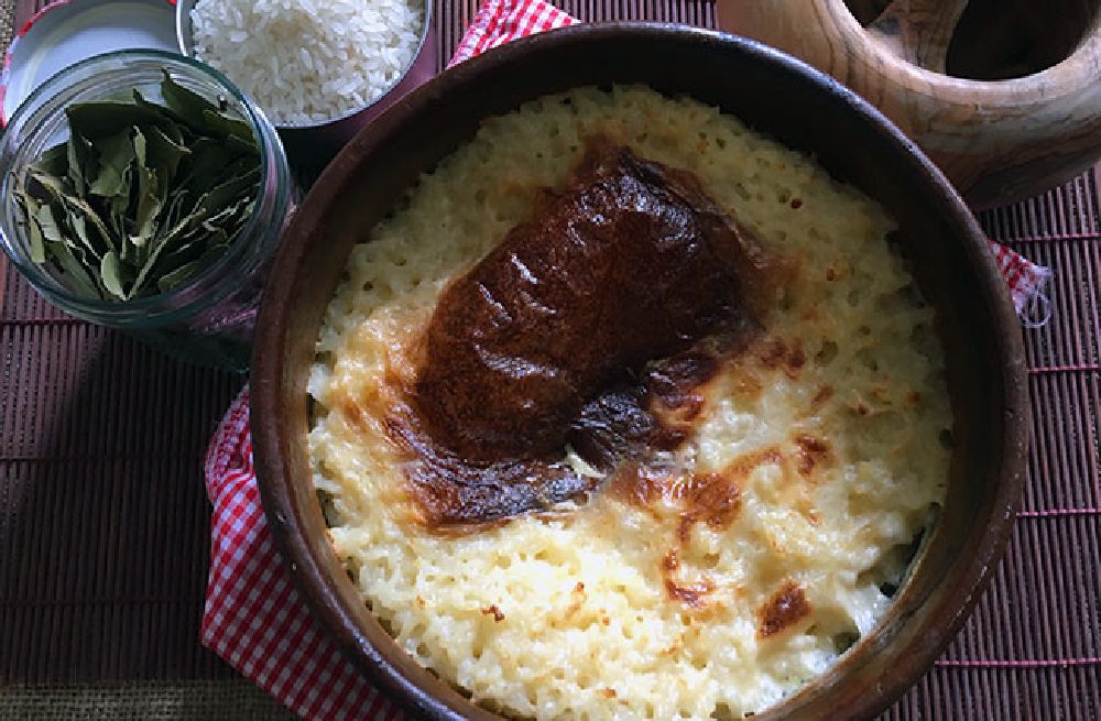 أرز معمر بالقشطة