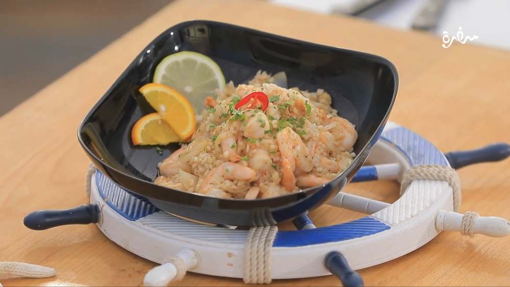 أرز بالجمبري