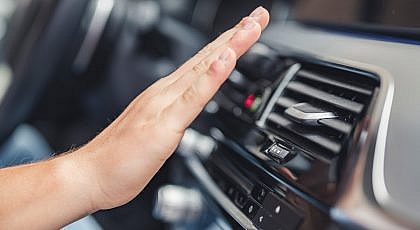 الاستخدام المتقطع لتكييف السيارة