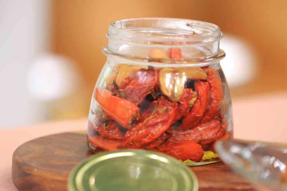 الطماطم المجففة