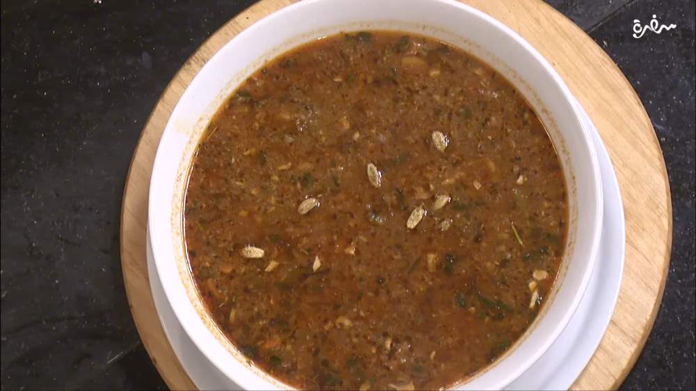 شوربة الأسماك البحرية