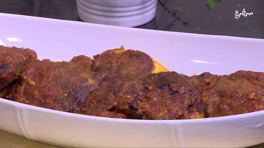 صينية بفتيك في الفرن