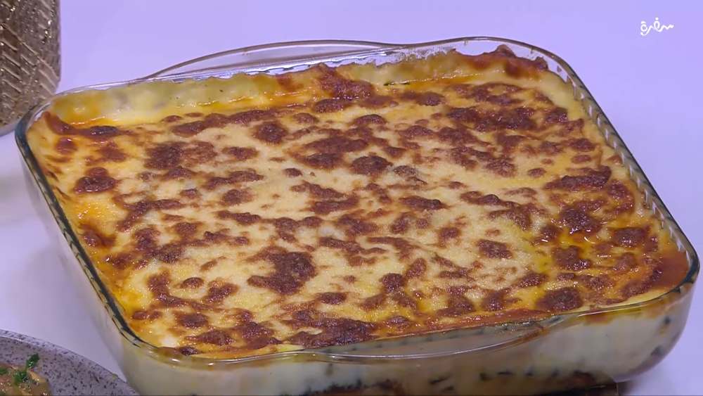 طاجن باذنجان بالبارميزان