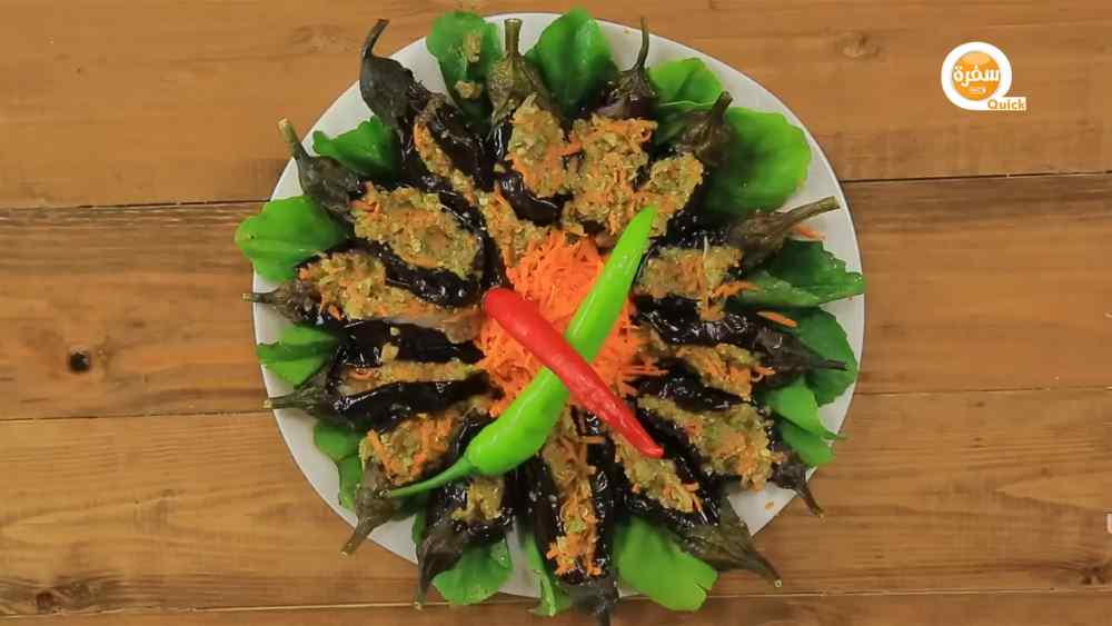 طريقة عمل باذنجان مخلل