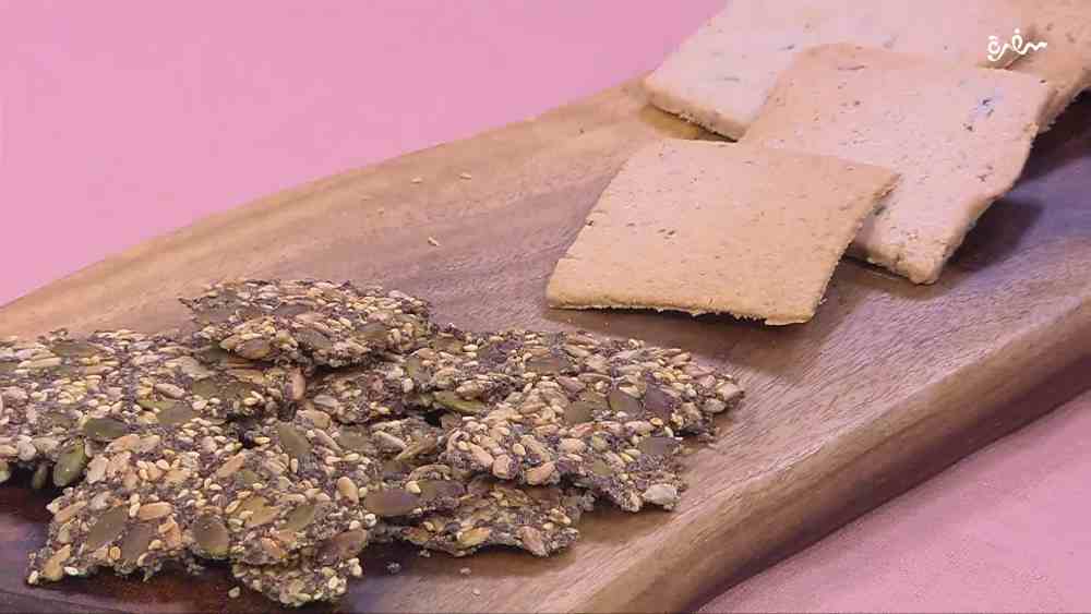 كراكرز البذور بدون جلوتين