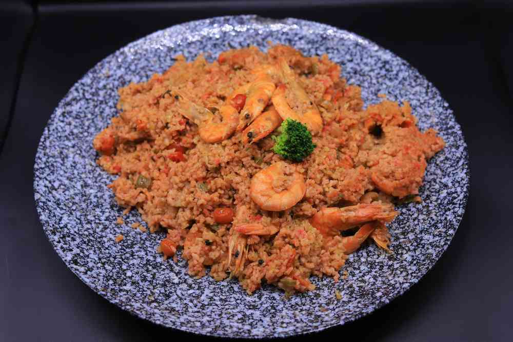 أرز بالجمبري