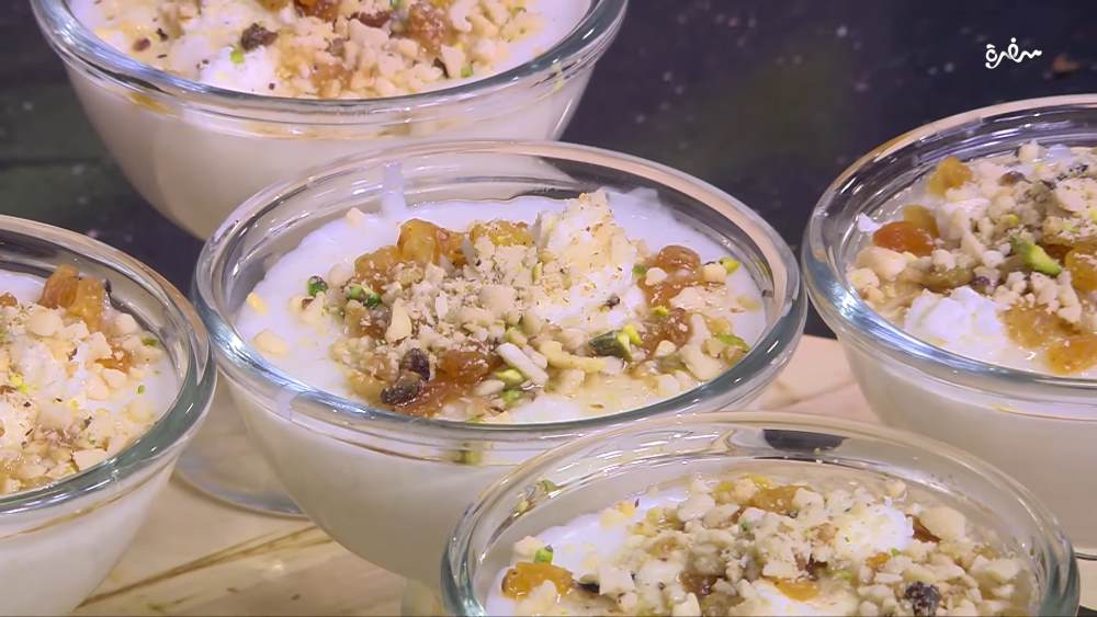 أرز باللبن والقرفة