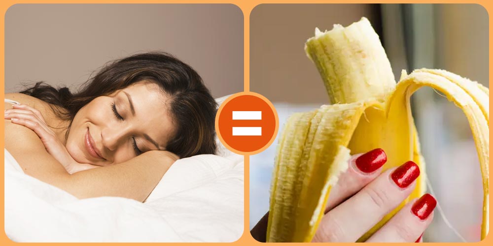 أكل موزة قبل النوم