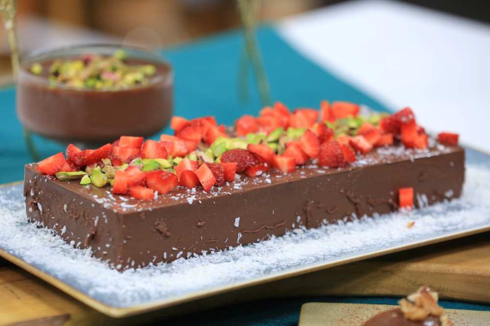 حلى الشوكولاتة البارد الصيامي