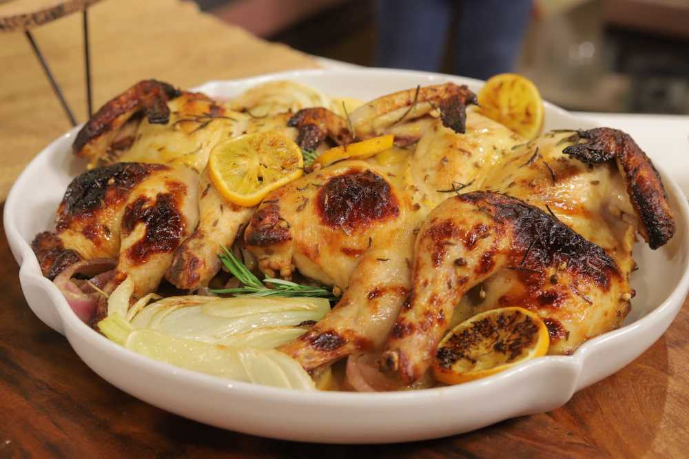 دجاج بالبرتقال