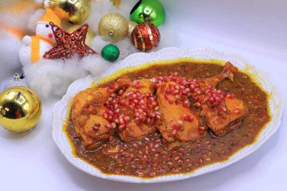 دجاج بصوص الرمان