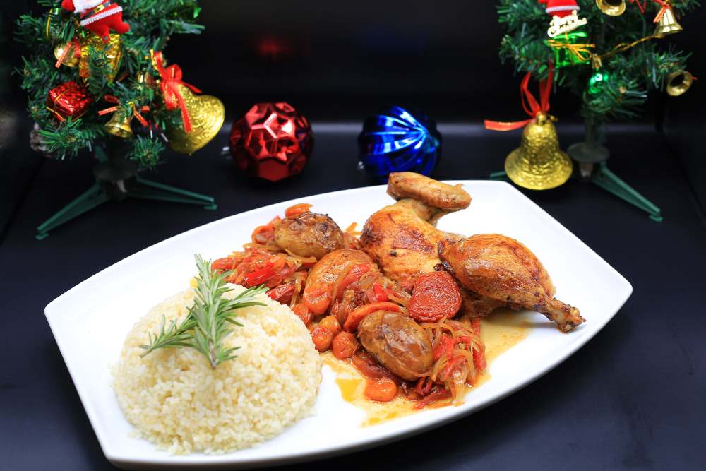 دجاج روست الأعياد