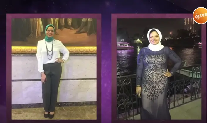 ضحى عادل أحد ضيوف تجارب رجيم رضوى الشربيني قبل وبعد