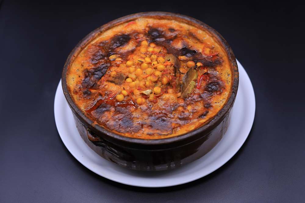 طاجن لسان بالحمص