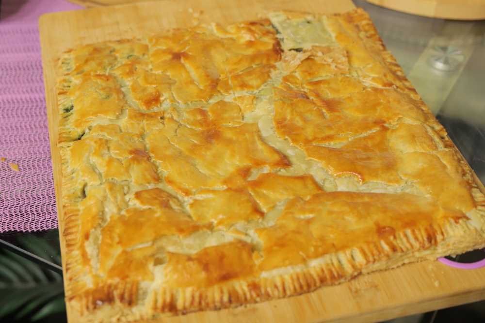 فطيرة السبانخ