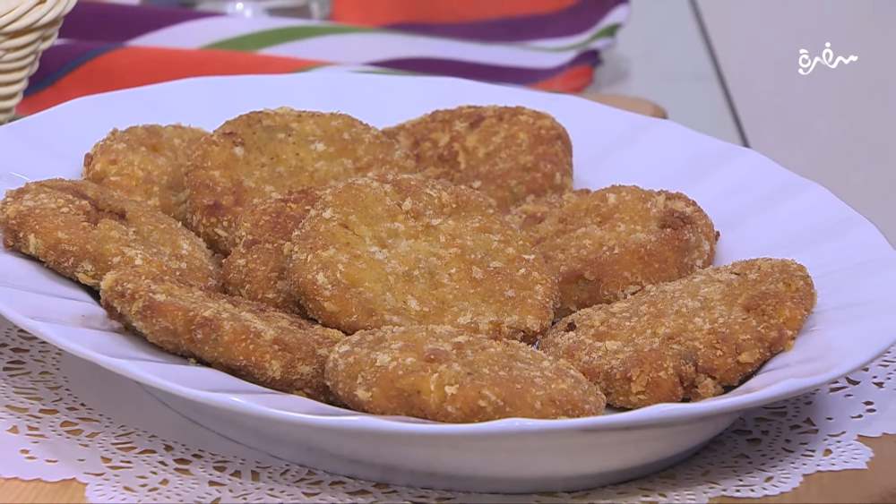 كفتة سمك بالذرة والجزر