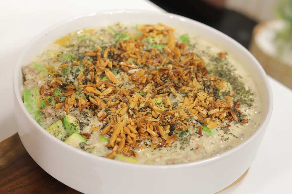 كوسة باللحم والزبادي