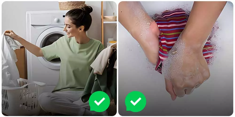 وبر الملابس