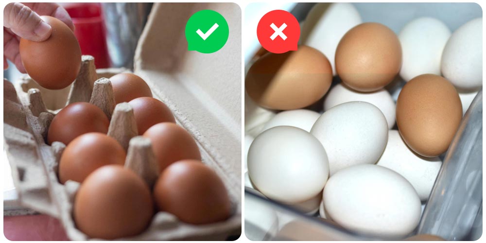 طريقة حفظ البيض طازجا