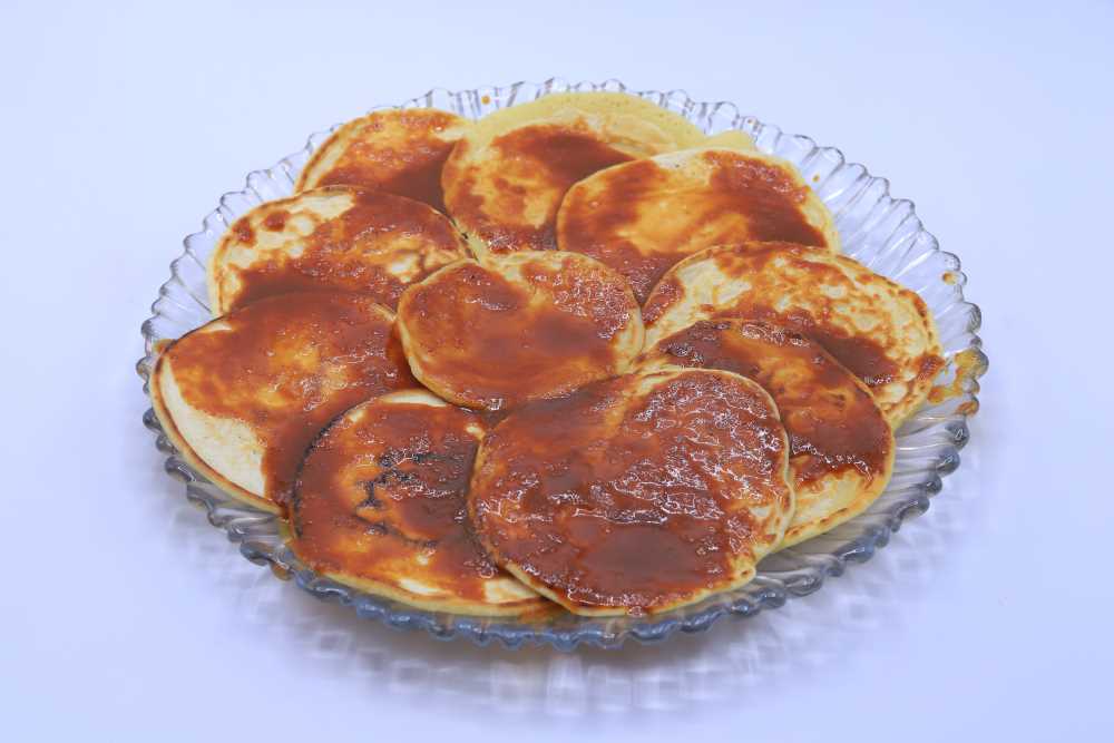 بان كيك بصوص الكراميل