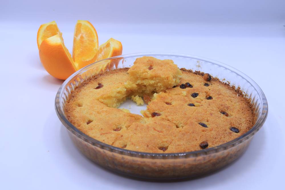 بسبوسة بالبرتقال