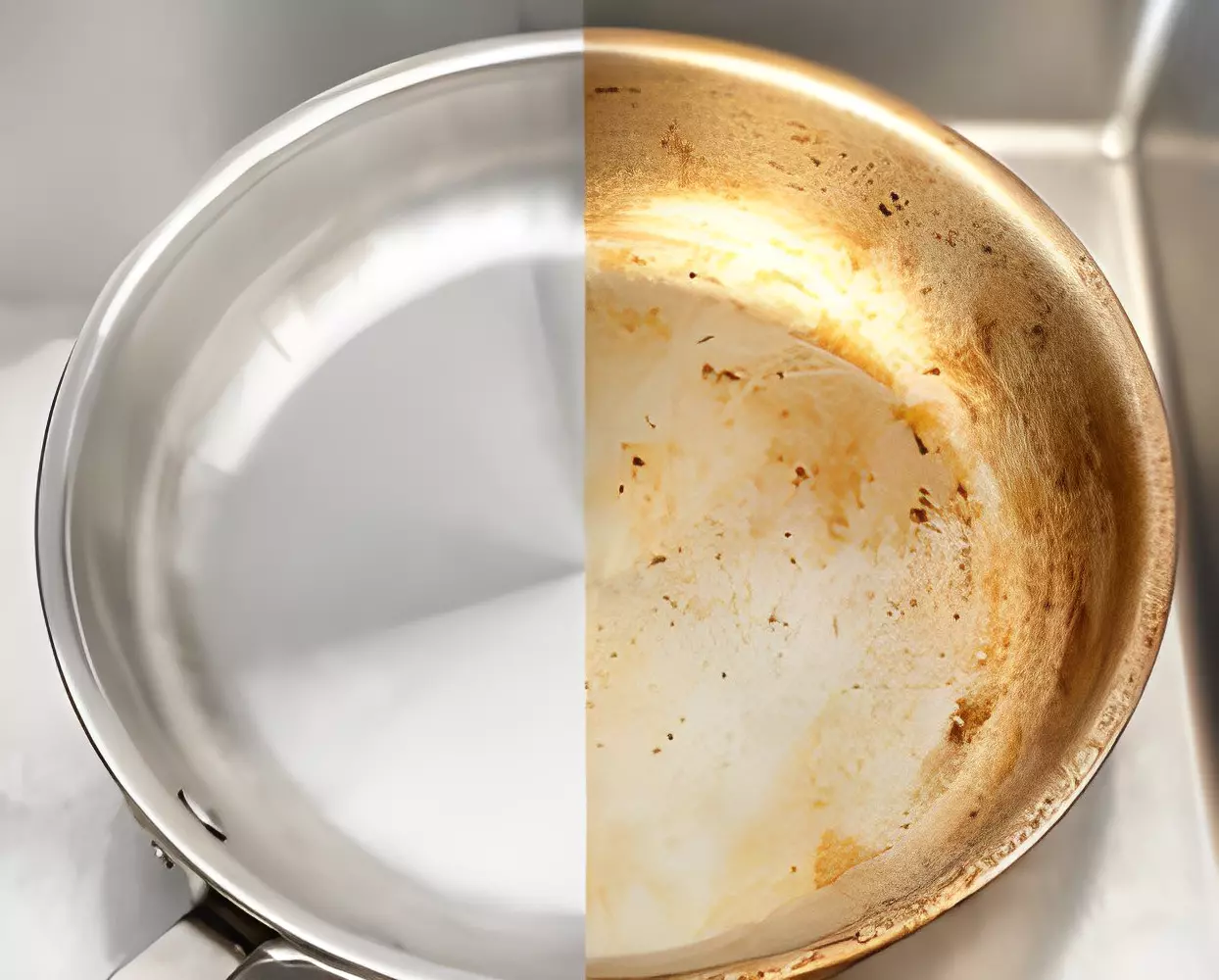 المقالي المحروقة