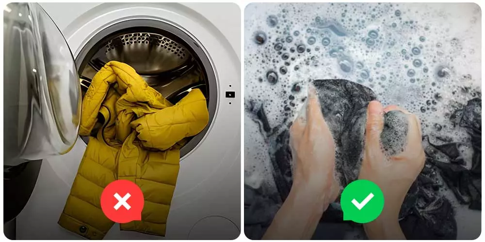 تنظيف الجاكيت البامب