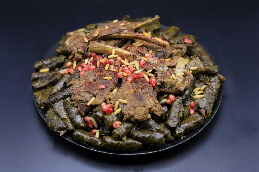 ريش ضاني بورق العنب
