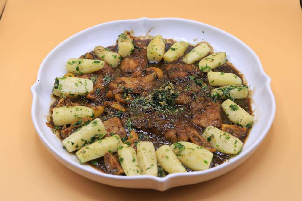 سمك فيليه بدبس الرمان