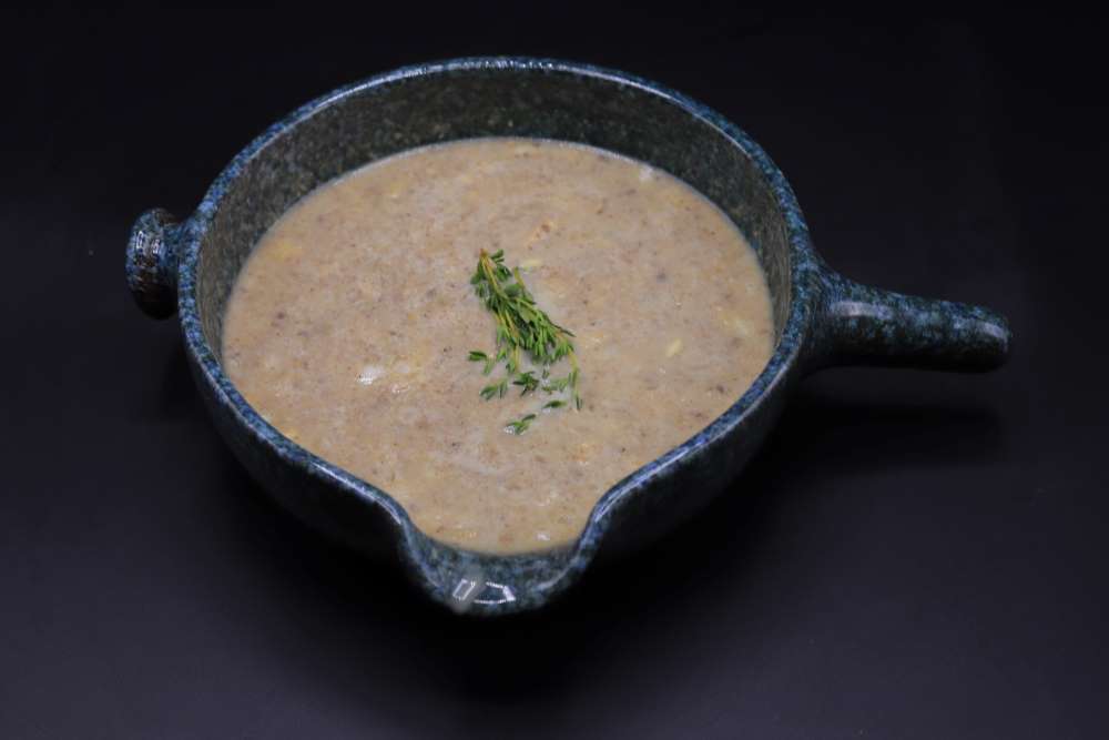شوربة المشروم والدجاج