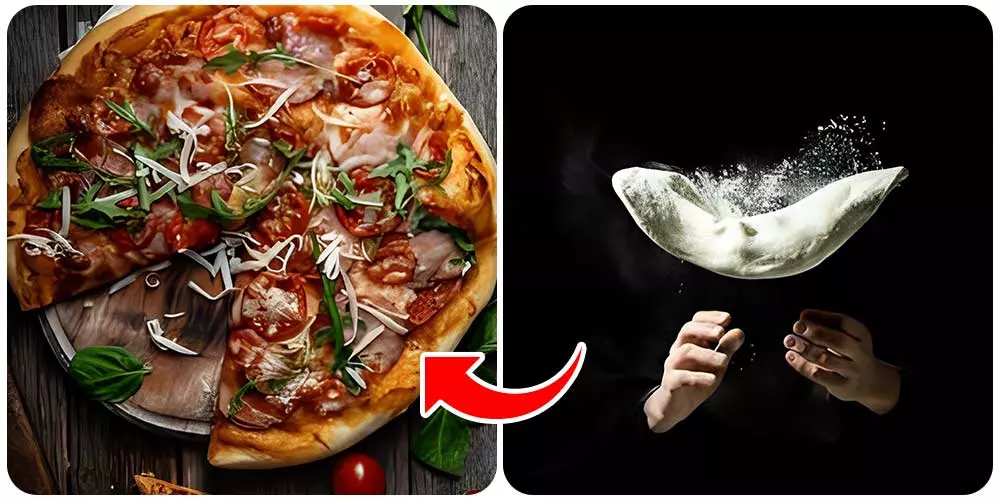 عجينة البيتزا