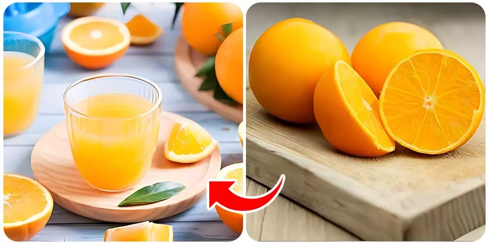 عصير البرتقال