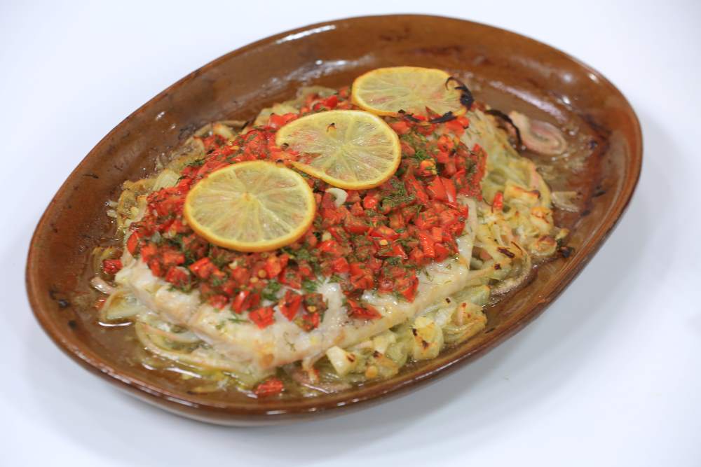 فيليه السمك الأبيض بالليمون