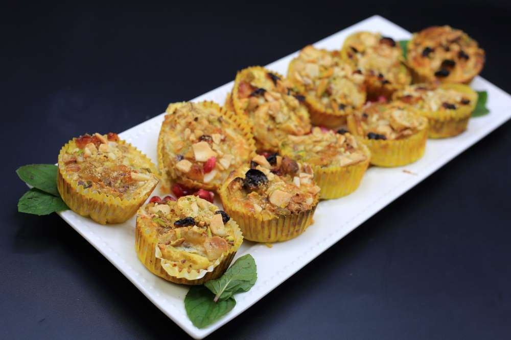 كب كيك الموز