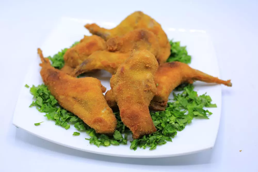 أرانب مقلية