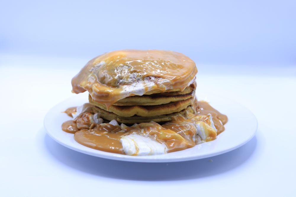 بان كيك البطاطا الحلوة