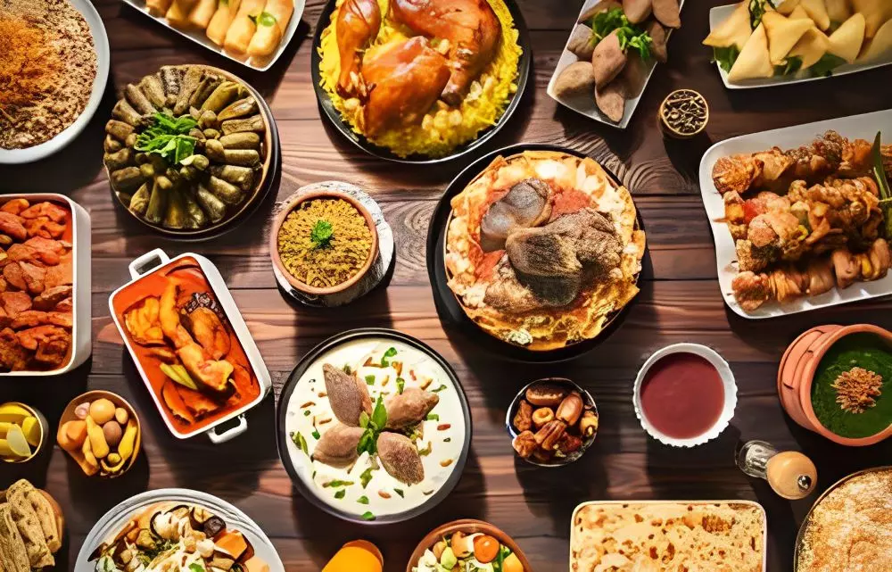 جدول رمضان للأكل من أطيب الوجبات
