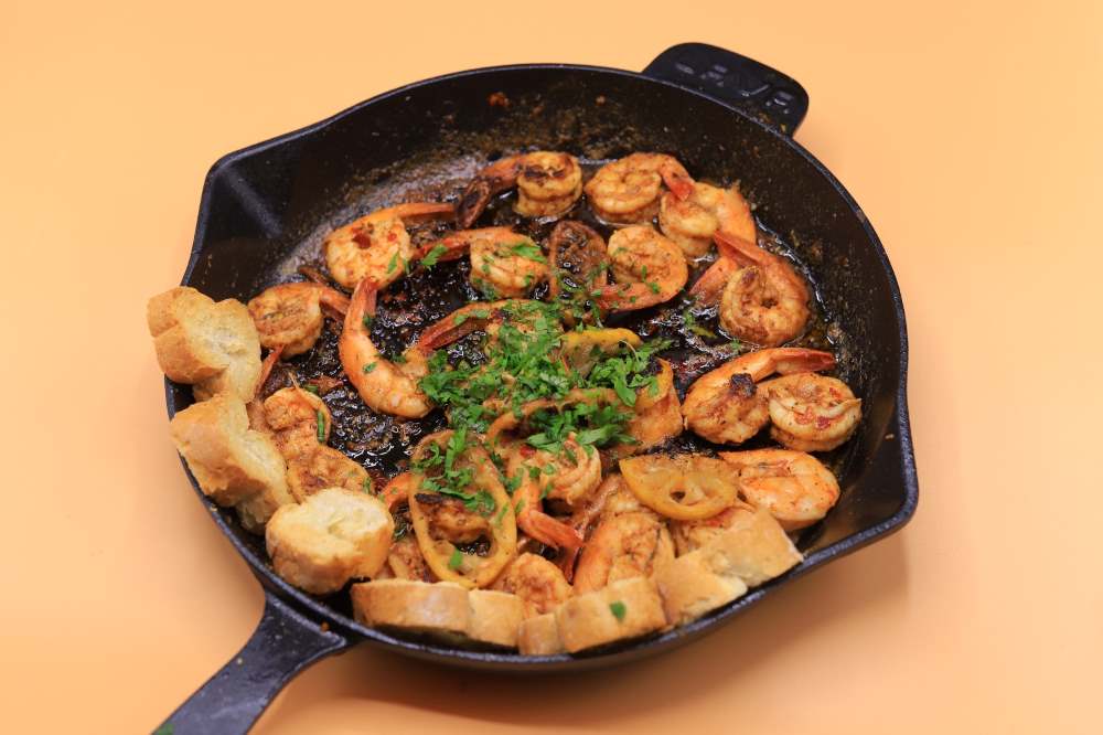 جمبري بصوص الزبدة والشطة